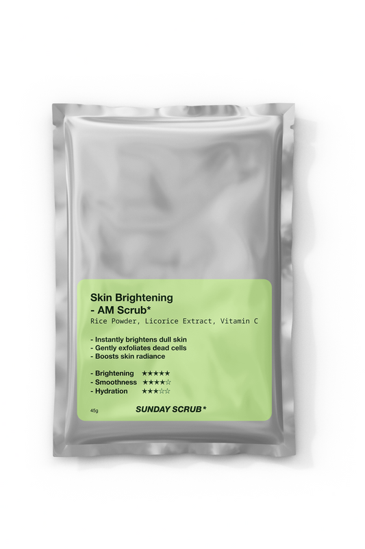 Skin Brightening Scrub (3-Day AM+PM Pack)