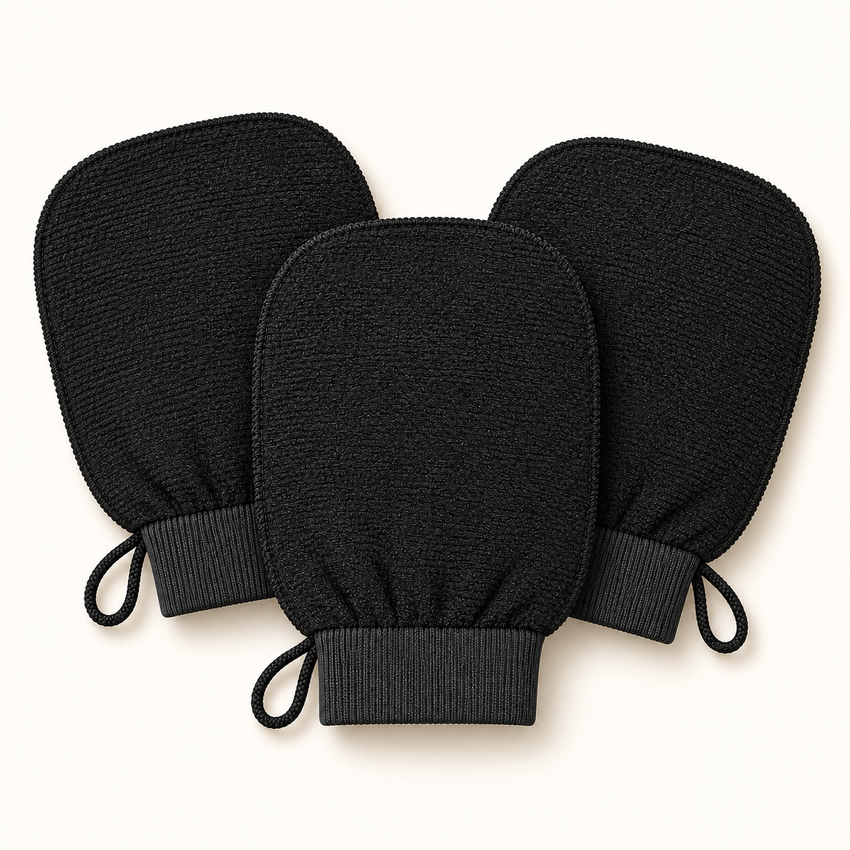 Three Sunday Scrub exfoliating gloves