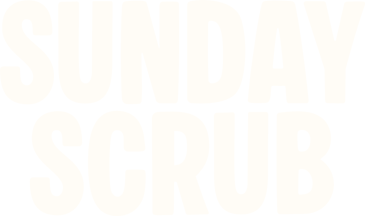 Sunday Scrub